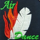 AirDance, вышивка на трикотаже